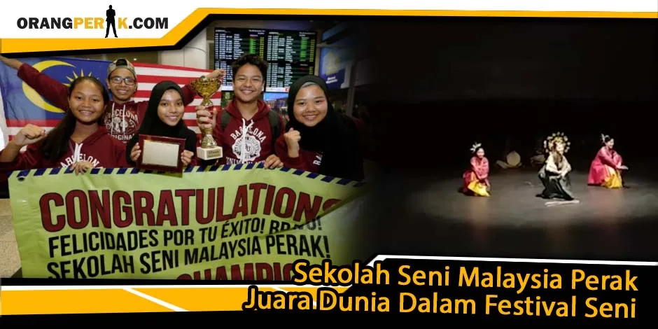 Sekolah Perak Memenangi Hadiah Utama Festival Seni Di Barcelona
