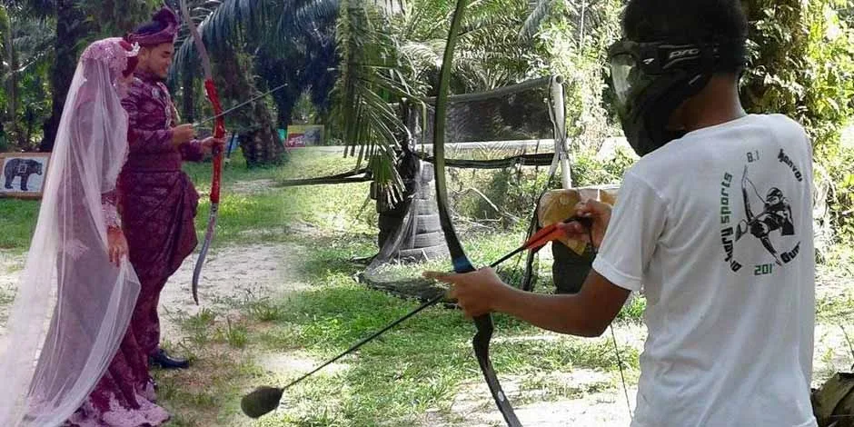 Taman Memanah Di Titi Gantung, Bota