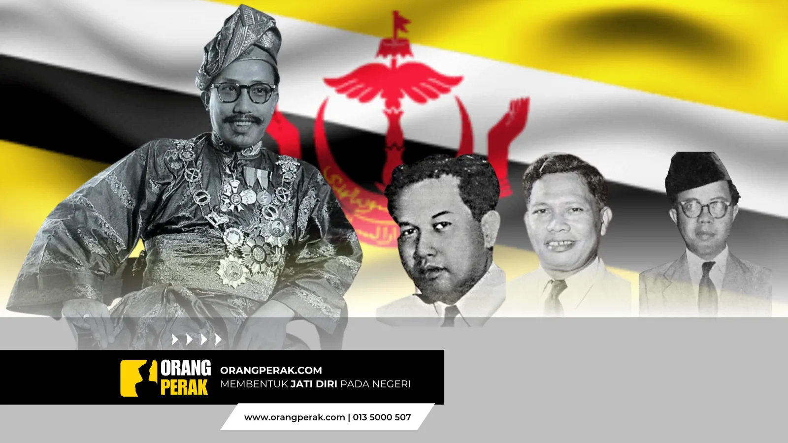3 Tokoh Perak Bantu Gubal Perlembagaan Brunei 1959: Sejarah Yang Jarang Diceritakan