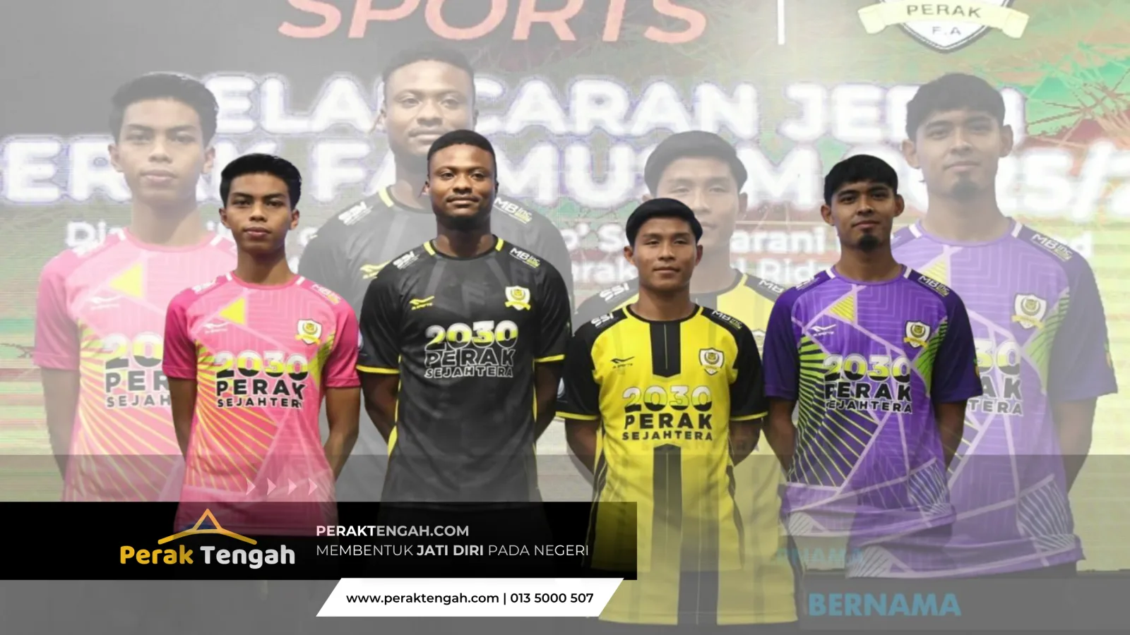 New Perak FA Jersey Sparks Fresh Spirit