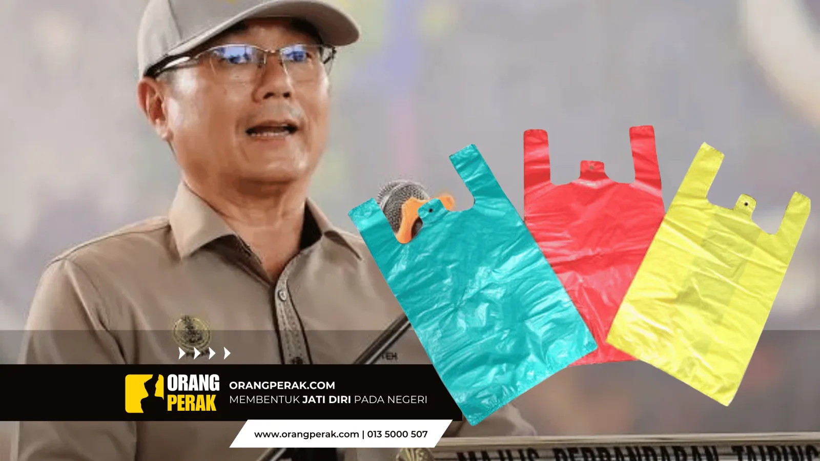 Perak Larang Jual Beg Plastik Sekali Guna Mulai 1 Mac 2026: Tempoh Percubaan 6 Bulan Diberi