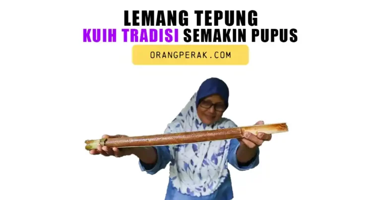 Lemang Tepung Kuih Tradisi Yang Semakin Pupus