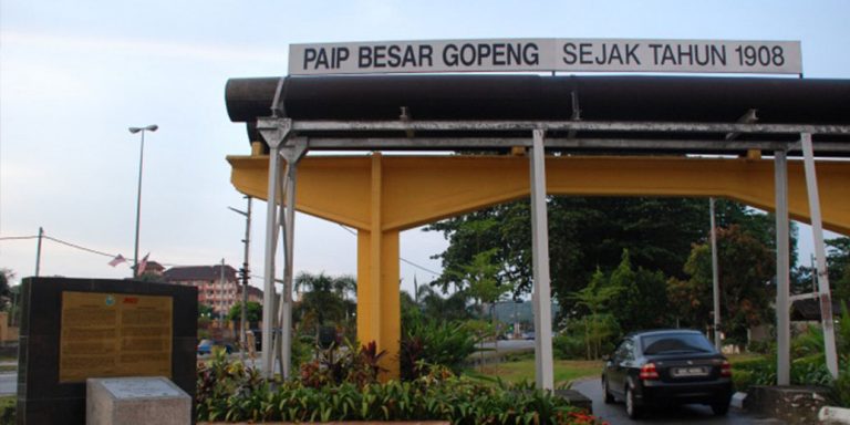 Sejarah Paip Besar Di Gopeng