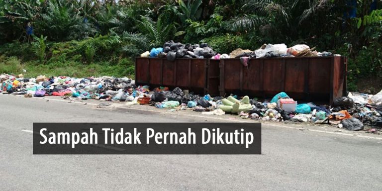 Kampung Lintang Di Sungai Siput Utara Dipenuhi Sampah