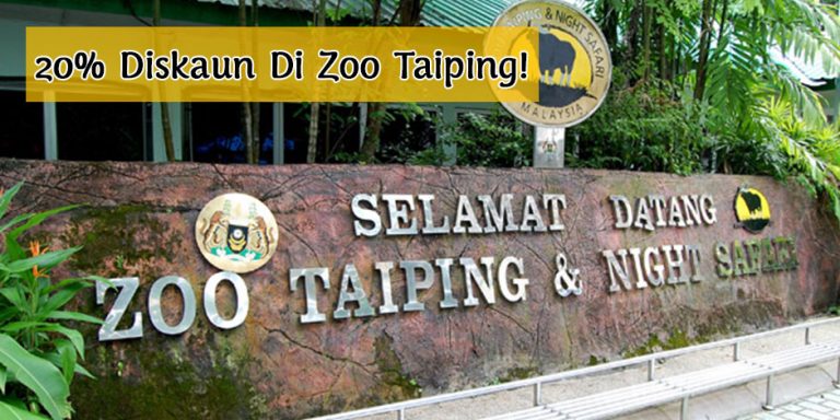 Zoo Taiping Beri Diskaun Hebat Kepada Semua Warga Perak 2017