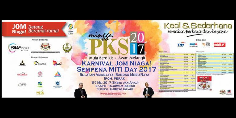 Karnival Jom Niaga Sempena Minggu PKS 2017 Di Ipoh