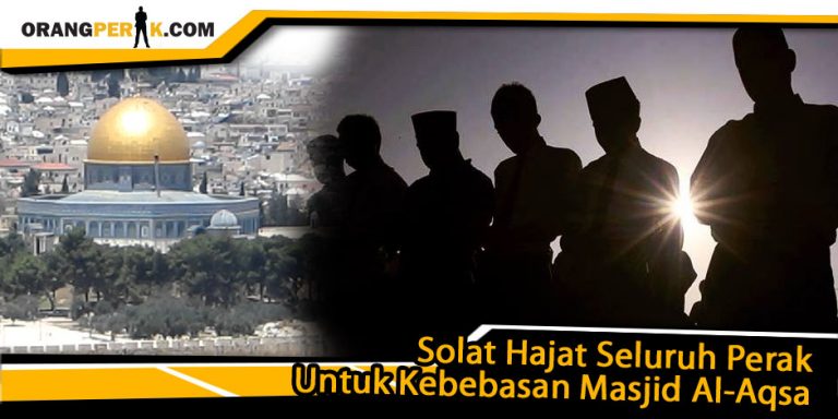 Solat Hajat Seluruh Perak Selepas Solat Jumaat