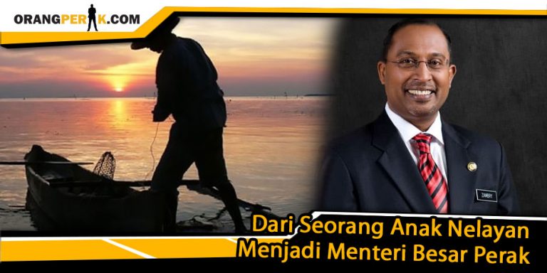 Dato Seri Diraja Dr Zambry Menteri Besar Perak Ke 11