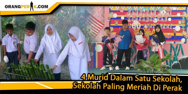 Sekolah Kurang Murid Yang Paling Meriah Di Perak