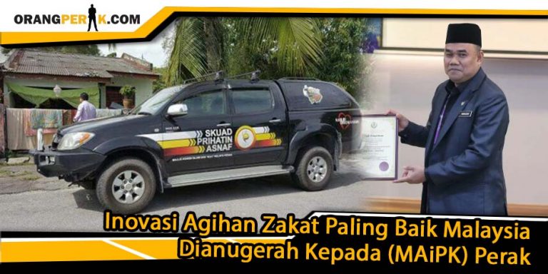 Anugerah Inovasi Agihan Zakat 2017 Paling Baik Malaysia Dianugerah Kepada Perak