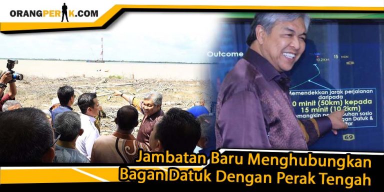 Jambatan Baru Menghubungkan Bagan Datuk Dengan Perak Tengah