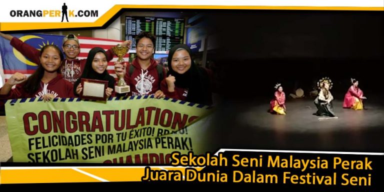 Sekolah Perak Memenangi Hadiah Utama Festival Seni Di Barcelona