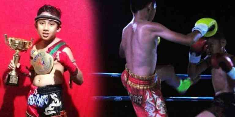 Budak Dari Taiping Juara Dunia Tinju Muay Thai 2016