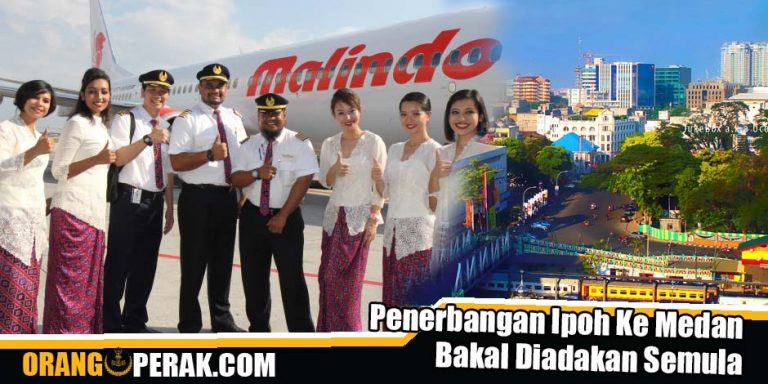 Penerbangan Ipoh Medan Bakal Diadakan Semula