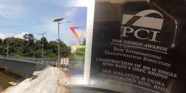 Jambatan Tanpa Tiang Di Gerik Paling Panjang Asia