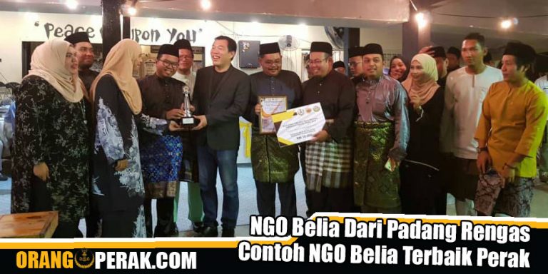 NGO Belia Dari Padang Rengas, Contoh NGO Belia Terbaik Perak