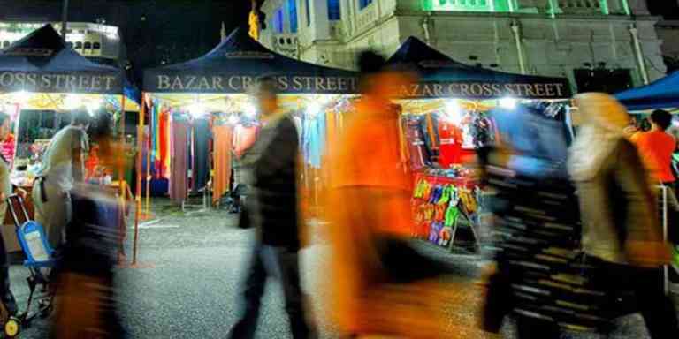 Bazar Cross Street Jadi Tumpuan Warga Taiping Pada Malam Hujung Minggu