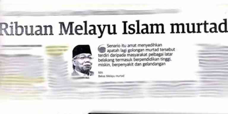 Kisah Murtad Paling Sedih Di Kampar, Perak