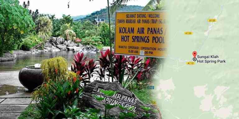 Manjakan Diri Di Kolam Air Panas Sungai Klah, Sungkai