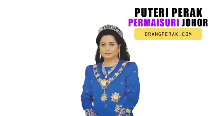 Raja Zarith Sofiah, Puteri Perak ke Permaisuri Johor