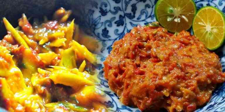 Tiga Jenis Sambal Belacan Kegilaan Orang Perak
