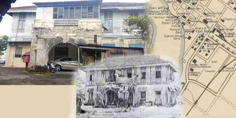 Napier Freemason Lodge Teluk Anson, Rumah Hantu Inggeris