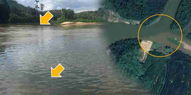 Uniknya Lubuk Pertemuan Di Sungai Perak