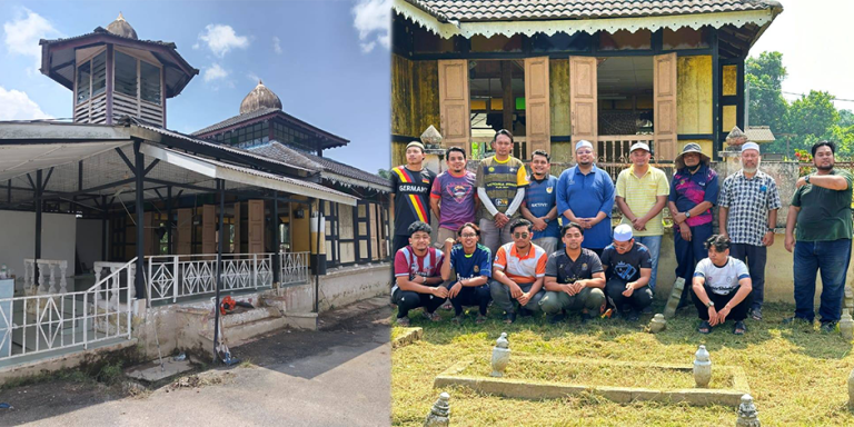 Program Membersihkan Masjid Al-Madinah Kampung Bandar