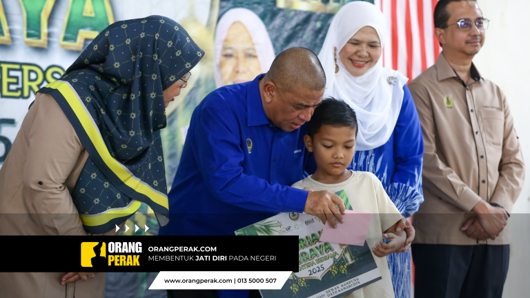 Kerajaan Perak Bantu 9,000 Penerima Sambut Aidilfitri dengan Peruntukan RM1.35 Juta