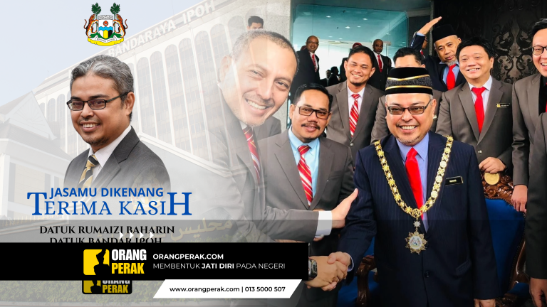 Datuk Rumaizi Baharin Mengakhiri Tugas Sebagai Datuk Bandar Ipoh