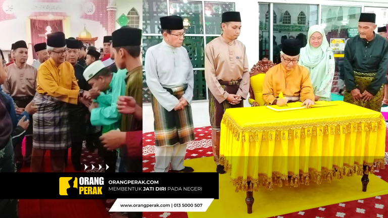 DYAM Raja Di Hilir Perak Berkenan Hadir Majlis Berbuka Puasa Bersama Rakyat di Teluk Intan