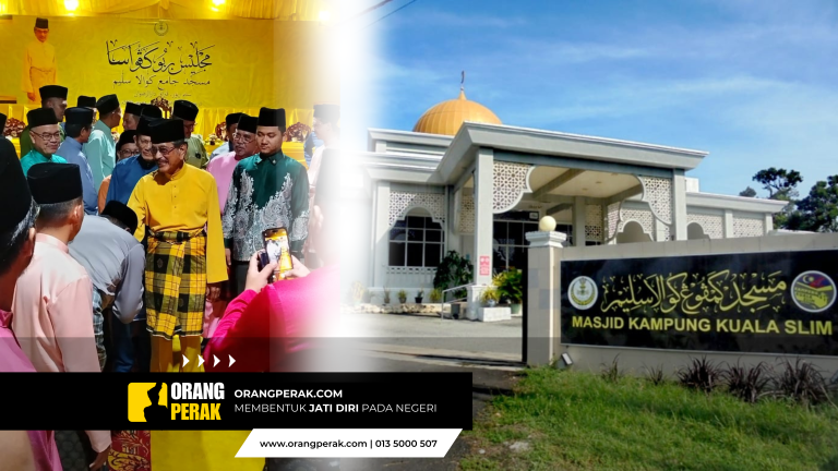 Raja Muda Perak Berkenan Hadir Majlis Berbuka Puasa Bersama Rakyat di Masjid Kampung Kuala Slim