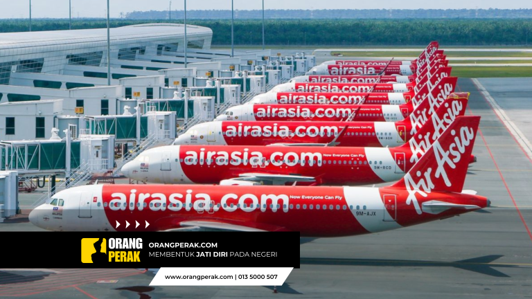 AirAsia Henti Laluan Ipoh-Singapura: Kerajaan Perak Ambil Tindakan Segera