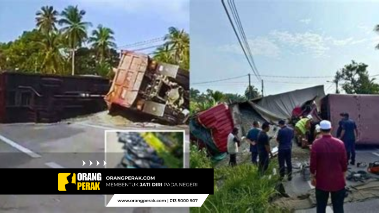 Kemalangan Lori Pasir di Teluk Intan Ragut 10 Nyawa Termasuk Anggota FRU