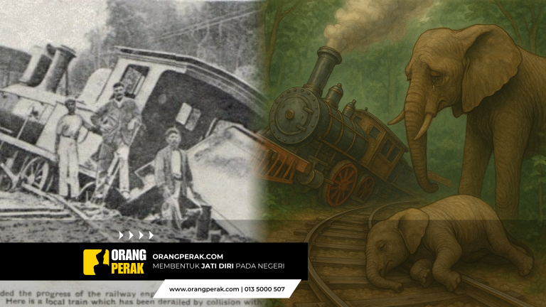 Kisah Tragedi Pelanggaran Kereta Api Dan Gajah di Teluk Intan Pada Tahun 1894