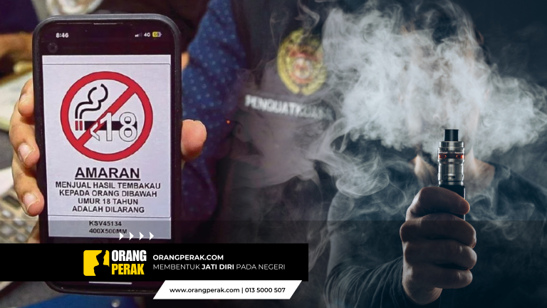 Perak Bakal Putuskan Larangan Jualan Vape Selepas Mesyuarat Kerajaan 28 Mei Ini