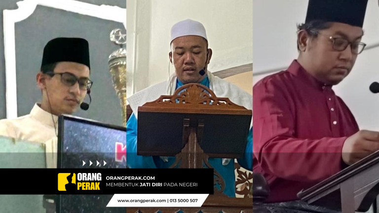 Wakil orangperak.com Antara Pemimpin Belia Yang Membaca Khutbah Khas Sempena Sambutan Hari Belia