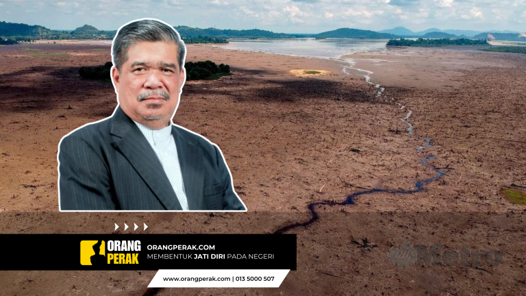 Kerajaan Usahakan Pembenihan Awan di Utara Perak Susulan Paras Air Kritikal di Empangan Bukit Merah