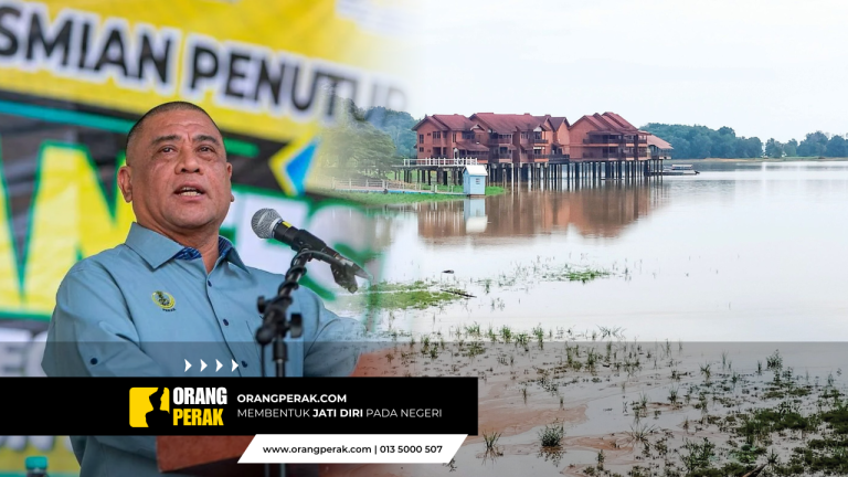 Kerajaan Perak Desak Projek Pemindahan Air Sungai Perak – Tasik Bukit Merah Dipercepat