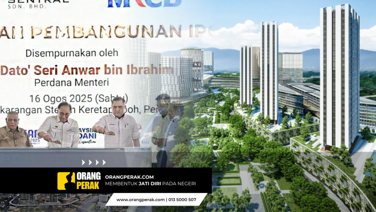 Ipoh Sentral Bakal Jadi Mercu Tanda Baharu, Cerminkan Kemajuan Berwawasan – PM Anwar