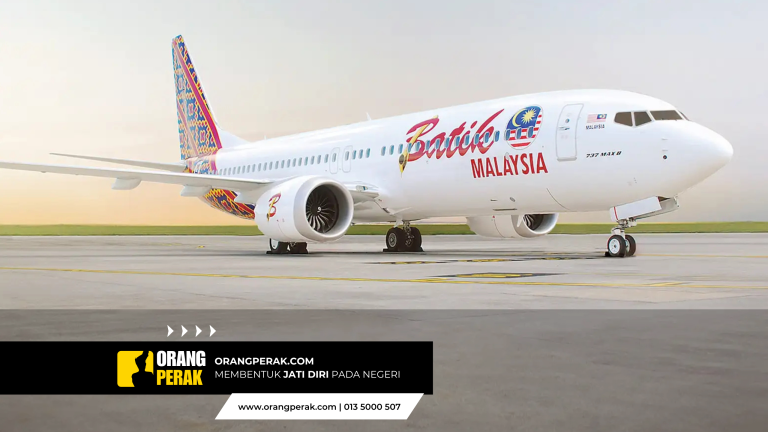 Batik Air Lancar Penerbangan Terus Ipoh-Singapura Mulai 1 Disember
