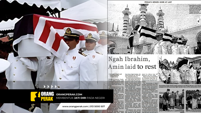 Peristiwa Pengebumian Semula Ngah Ibrahim dan Laksamana Mohamad Amin Pada Tahun 2006