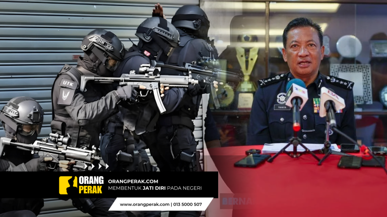 Polis Perak Pertingkatkan Latihan Untuk Melindungi Sultan Dan Pemimpin